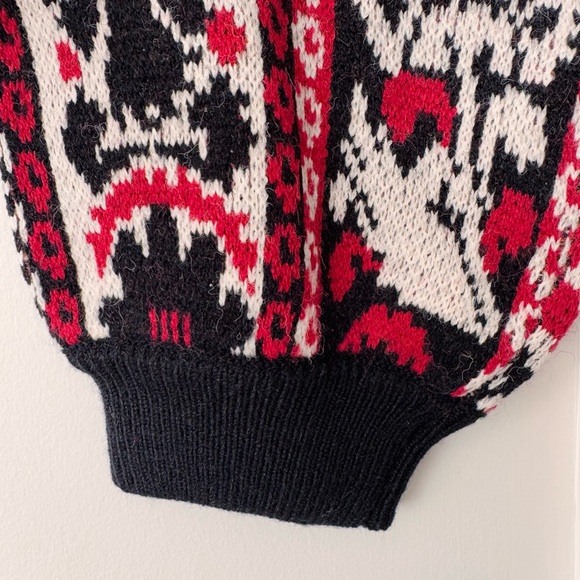 Farm Rio Winter Stripes Knit Joggers, Size XS - Picture 9 of 12